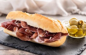 Bocadillo Gourmet de Jamón Ibérico